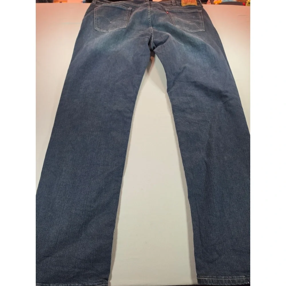 Levis 559 Relaxed Straight Jeans Mens 42x36 Blue Denim Pants 05559-0667